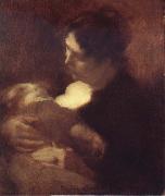 Eugene Carriere Motherhood Spain oil painting artist